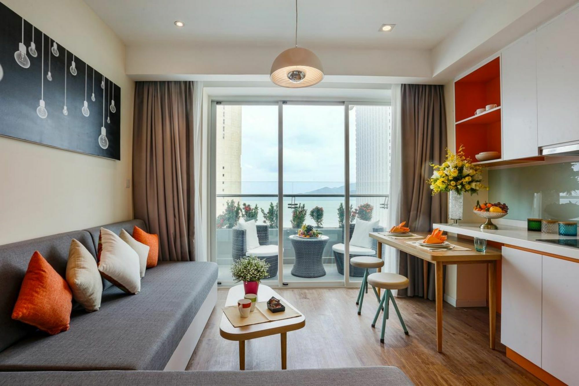 Parama Apartments Balcony Beachfront Nha Trang Exterior foto