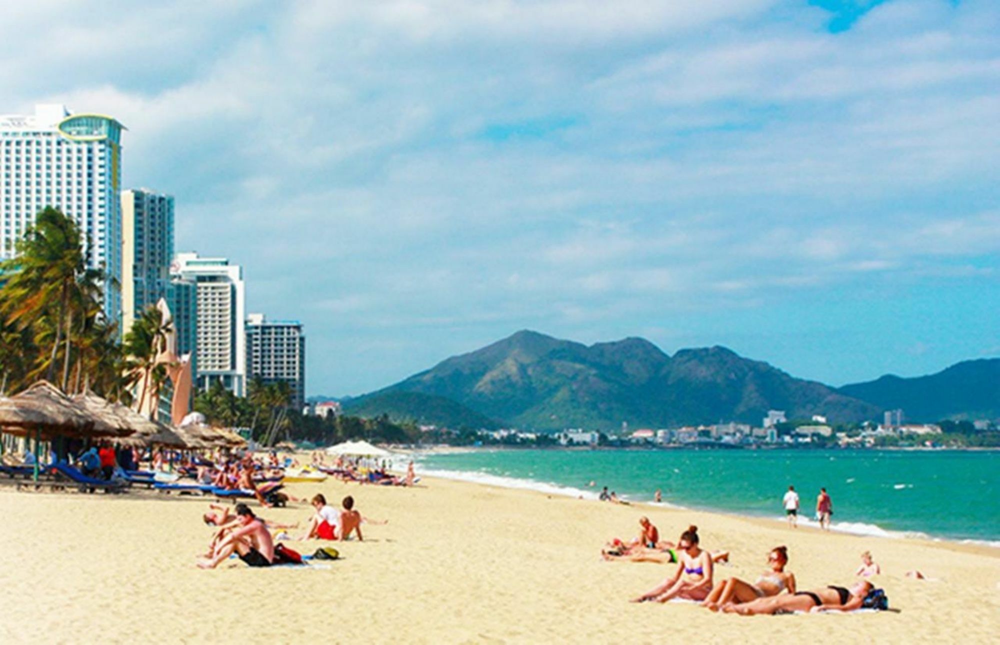 Parama Apartments Balcony Beachfront Nha Trang Exterior foto